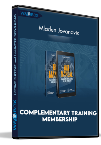 Complementary Training Membership - Mladen Jovanovic