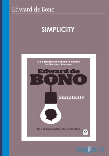 Simplicity – Edward De Bono