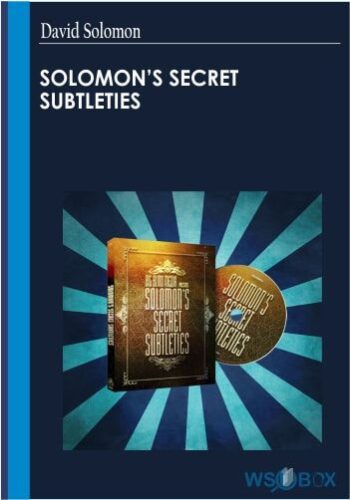 Solomon’s Secret Subtleties – David Solomon