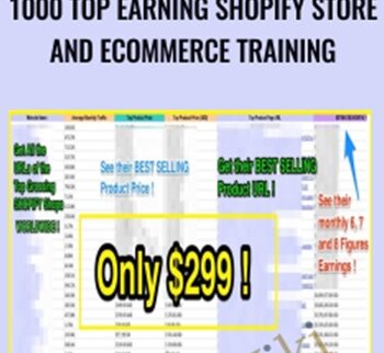1000 Top Earning Shopify Store and eCommerce Training - eComHowTo