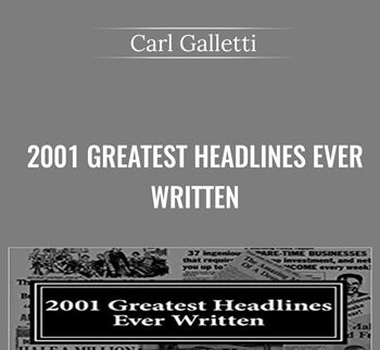 2001 Greatest Headlines Ever Written – Carl Galletti