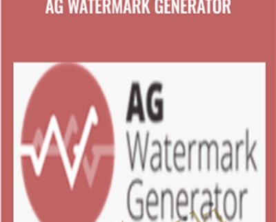 AG Watermark Generator - Adi Goldstein