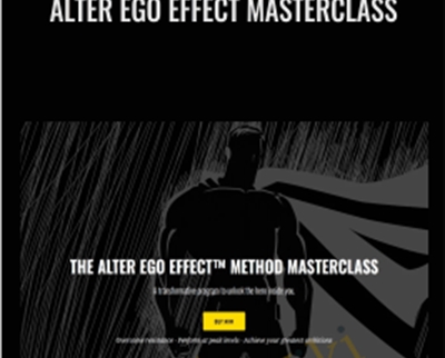 Alter Ego Effect Masterclass - Todd Herman
