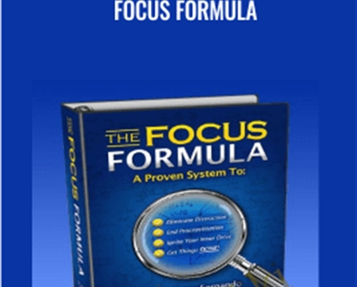 Focus Formula – Anthony Fernando