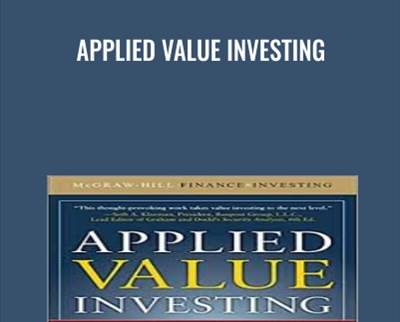 Applied Value Investing - Joseph Calandro Jr