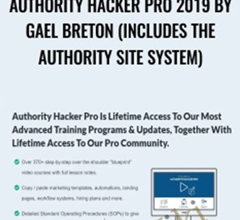 Authority Hacker Pro 2019 By Gael Breton (Includes The Authority Site System)