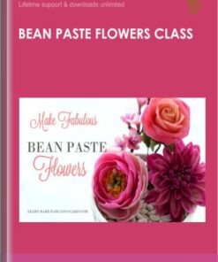 Bean Paste Flowers Class - Darlene Abarquez