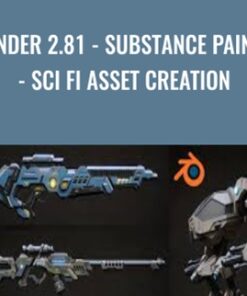 Blender 2.81 - Substance painter - Sci fi asset creation -  Julien Deville