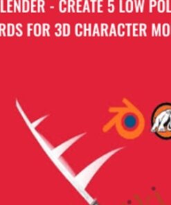 Blender - Create 5 low poly swords for 3D character models