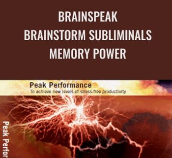 BrainSpeak - BrainStorm Subliminals - Memory Power