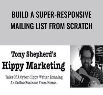 Build A Super-Responsive Mailing List From Scratch – Tony Shepherd