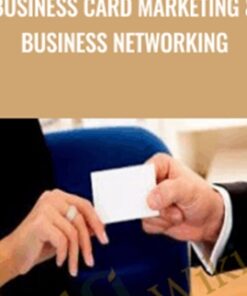 Business card marketing & business networking - Alex Genadinik