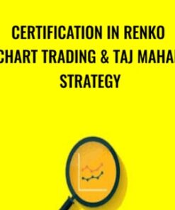 Certification in Renko Chart Trading & Taj Mahal Strategy - Saad T. Hameed
