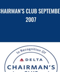 Chairman’s Club September 2007