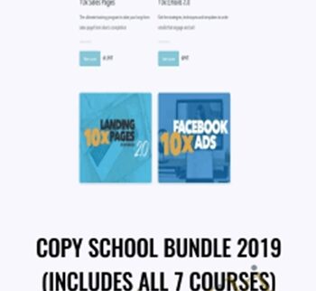 Copy School Bundle 2019 (includes all 7 courses)