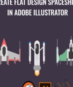 Create Flat Design Spaceships in Adobe Illustrator