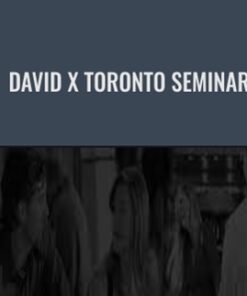 DAVID X Toronto Seminar - David X