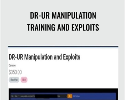 DR-UR Manipulation Training and Exploits – Holly Stark