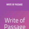 Write Of Passage - David Perell