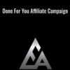 Done For You Affiliate Campaign - Anthony Alfonso