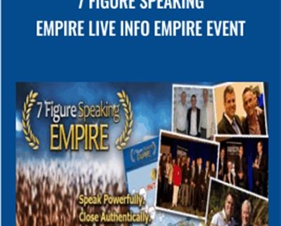 7 Figure Speaking Empire Live Info Empire Event - Dustin Mathews