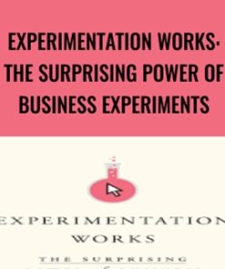 Experimentation Works: The Surprising Power of Business Experiments - Stefan Thomke