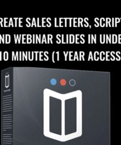 Create Sales letters, Scripts and Webinar Slides in under 10 minutes (1 Year Access) - Funnel Scripts