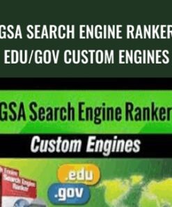 GSA Search Engine Ranker EDU/GOV Custom Engines