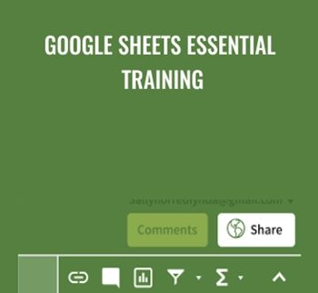 Google Sheets Essential Training – Sally Norred
