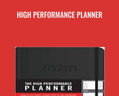 High Performance Planner - Brendon Burchard