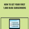 How to Get Your First 1,000 Blog Subscribers - Russ Henneberry