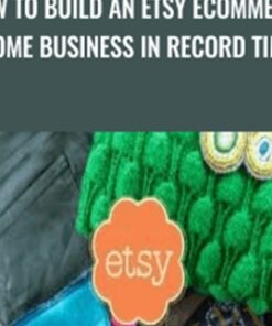 How to build an etsy ecommerce home business in record time - Alex Genadinik