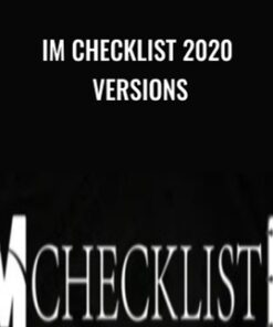 IM Checklist 2020 versions
