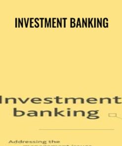 Investment Banking - Steven I.Davis