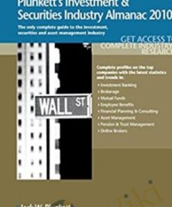 Plunketts Investment & Securities Industry Almanac 2010 – Jack W.Plunkett