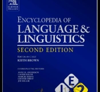 Encyclopedia Of Language And Linguistics - Keith Brown