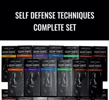 Self Defense Techniques Complete Set - Kenpo - Larry Tatum