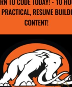 Learn to code today! - 10 hours of practical, resume building content!