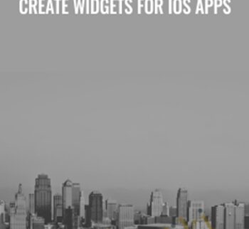 Create Widgets For IOS Apps – Manoel Franklin