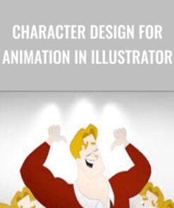 Character Design For Animation in Illustrator - Mark