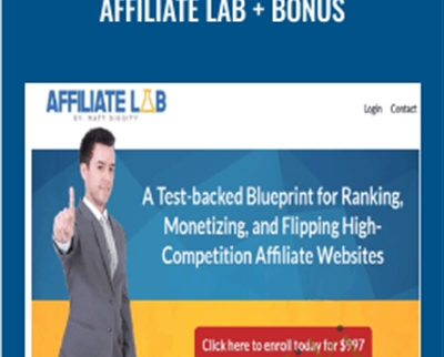 Affiliate Lab + Bonus – Matt Diggity