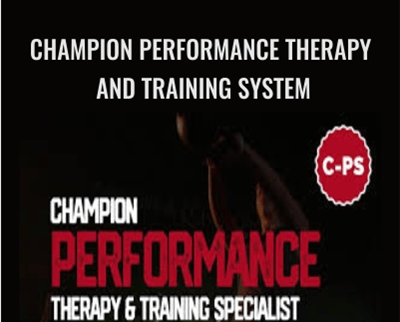 Champion Performance Therapy And Training System – Mike Reinold
