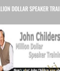Million Dollar Speaker Training [Sale Business Video Guide] - Limit Offer - John Childers