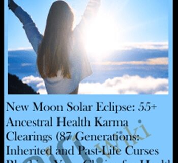 New Moon Solar Eclipse: 55+ Ancestral Health Karma Clearings
