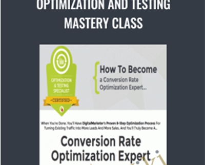 Optimization and Testing Mastery Class – DigitalMarketer (Ryan Deiss)