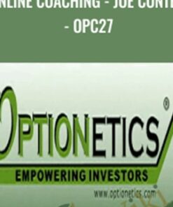 Online Coaching - Joe Contes - OPC27 - Optionetics
