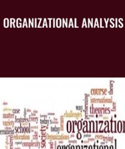 Organizational Analysis - Daniel McFarland