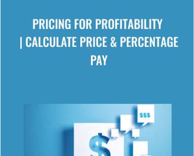 Pricing for Profitability | Calculate Price & Percentage Pay