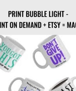 Print Bubble Light - Print on Demand + Etsy = Magic - Kristie Chiles