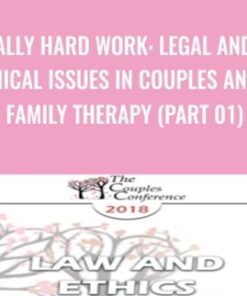 Really Hard Work: Legal and Ethical Issues in Couples and Family Therapy (Part 01) - Steven Frankel